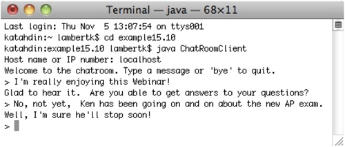CLient terminal